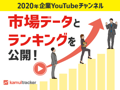2020年企業YouTubeチャンネル市場データとランキングを公開！ ― kamui tracker調べ
